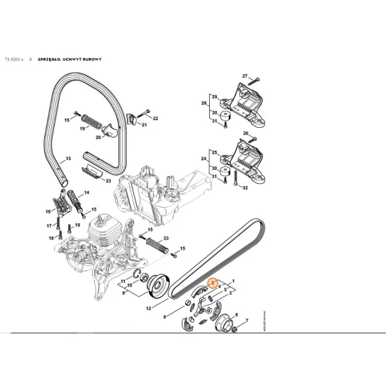 STIHL  Rozpieracz odśrodkowy 1128 162 0807